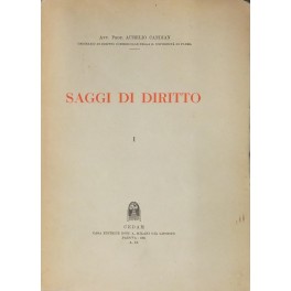 Saggi di diritto. Vol. I