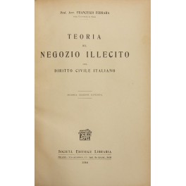 Teoria del negozio illecito nel diritto civile italiano