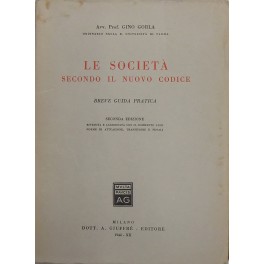 Le società secondo il nuovo codice