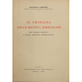 Il problema delle società irregolari 