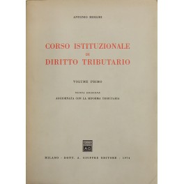 Corso istituzionale di diritto tributario