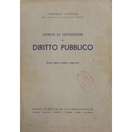 Corso di Istituzioni di diritto pubblico