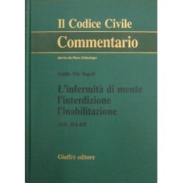 L'infermità di mente l'interdizione l'inabilitazione. Artt. 414-432