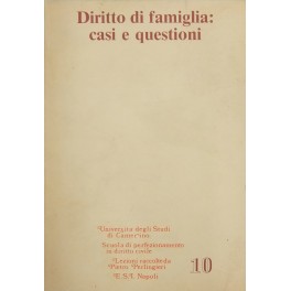 Diritto di famiglia: casi e questioni