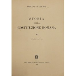 Storia della Costituzione romana. Vol. II