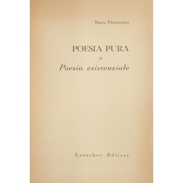 Poesia pura e poesia esistenziale