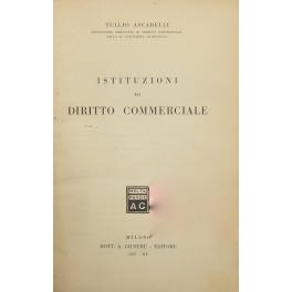 Istituzioni di diritto commerciale