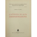 L'attività di alta amministrazione