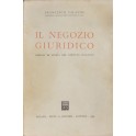 Il negozio giuridico. Lezioni di storia del diritt