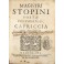 Magistri Stopini Poetae Ponzonensis. Capriccia Macaronica