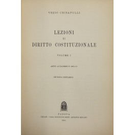 Lezioni di diritto costituzionale