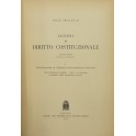 Lezioni di diritto costituzionale. Vol. I - Introd