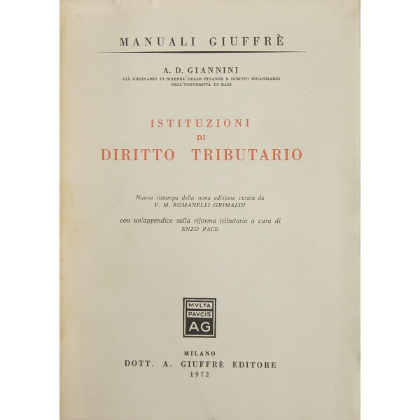 Istituzioni di diritto tributario