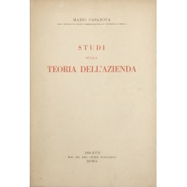 Studi sulla teoria dell'azienda