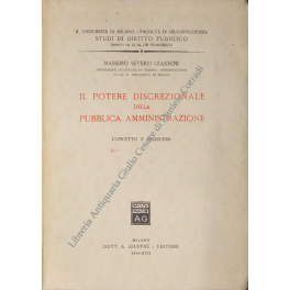 Il potere discrezionale della pubblica amministrazione