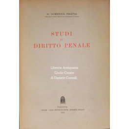 Studi di diritto penale