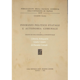 Indirizzo politico statale e autonomia comunale