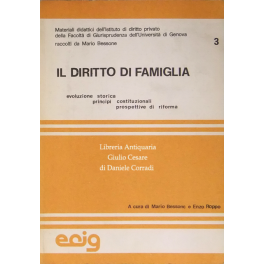 Il diritto di famiglia. 