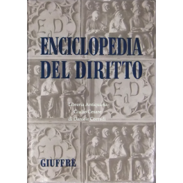 Enciclopedia del diritto. Indici. Sommari. Analitico. Autori.