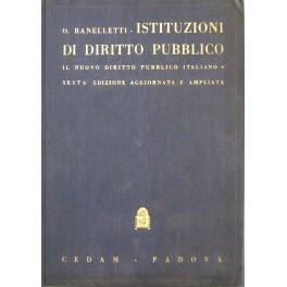 Istituzioni di diritto pubblico. 