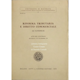 Riforma tributaria e diritto commerciale