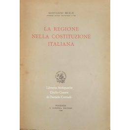 La regione nella Costituzione italiana