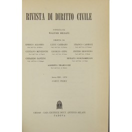 Rivista di diritto civile