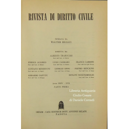 Rivista di diritto civile