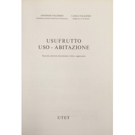 Usufrutto. Uso. Abitazione