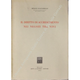 Il diritto di accrescimento nei negozi tra vivi