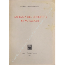 Ampiezza del concetto di novazione