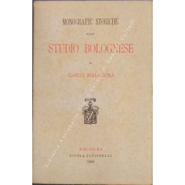 Monografie storiche sullo studio bolognese