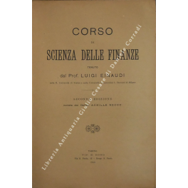 Corso di scienza della finanza