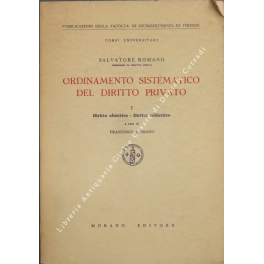 Ordinamento sistematico del diritto privato