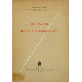 Istituzioni di diritto fallimentare