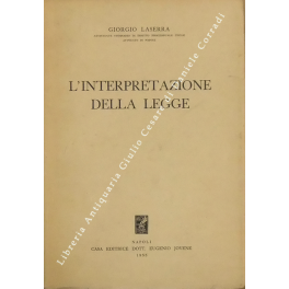 L'interpretazione della legge