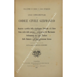 Leggi complementari al Codice civile Germanico