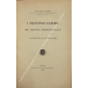 Lezioni di diritto costituzionale.. Anno 1910-1911