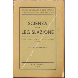 La scienza della legislazione