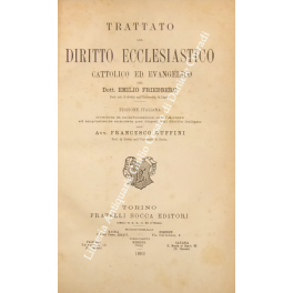 Trattato di diritto ecclesiastico cattolico ed evangelico