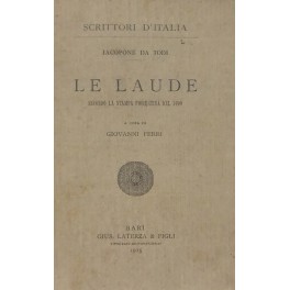 Le laude secondo la stampa fiorentina del 1490