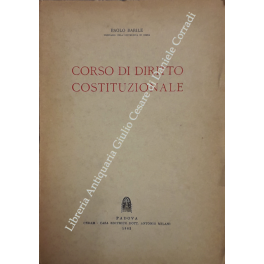 Corso di diritto costituzionale