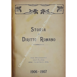 Storia del Diritto Romano