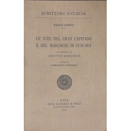 Le vite del Gran Capitano e del marchese di Pescara