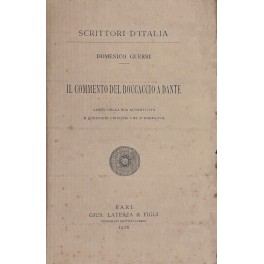 Il commento del Boccaccio a Dante