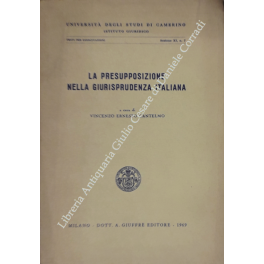 La presupposizione nella giurisprudenza italiana