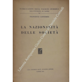 La nazionalità delle società