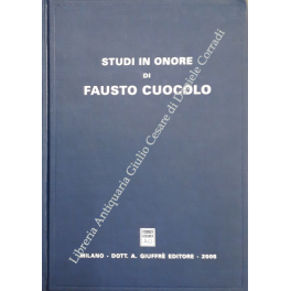 Studi in onore di Emilio Crosa