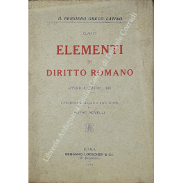 Elementi di diritto romano