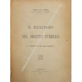 Il realismo nel diritto pubblico. (A proposito di un libro recente)